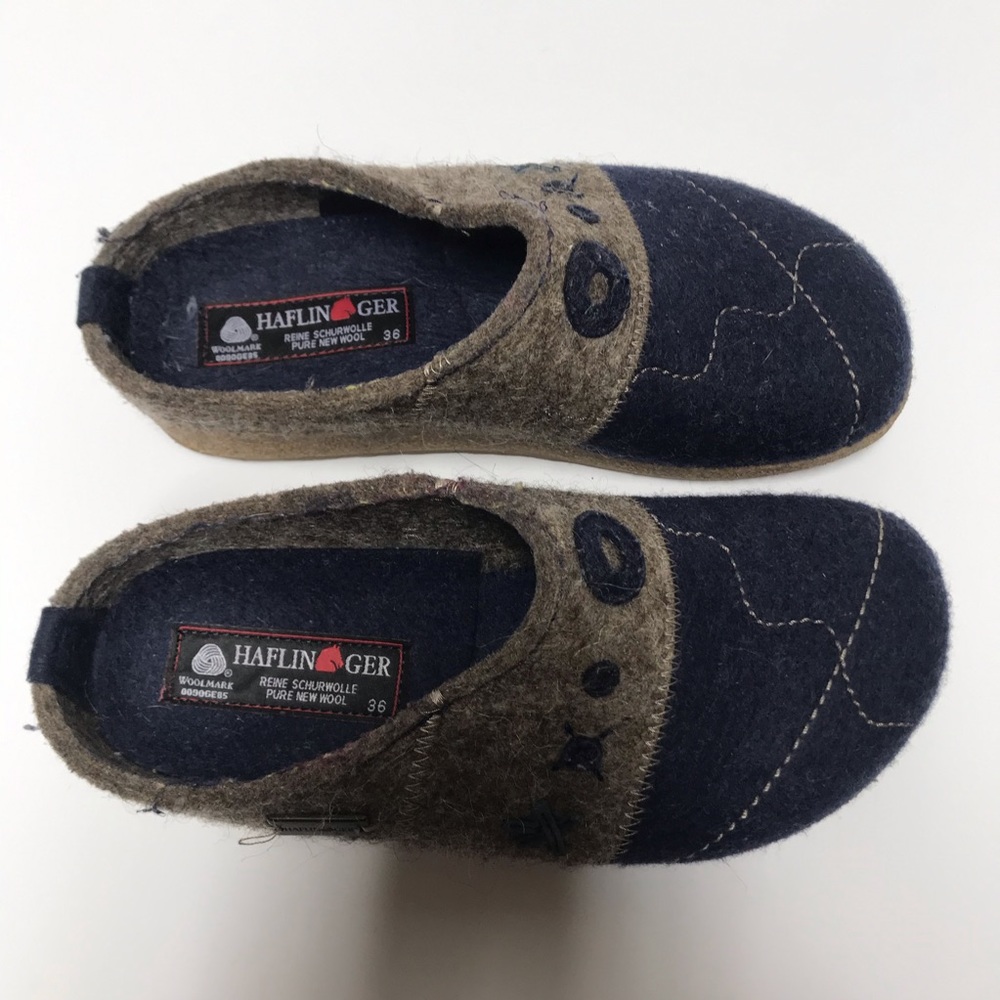 Haflinger Women’s Wool Clog size 36